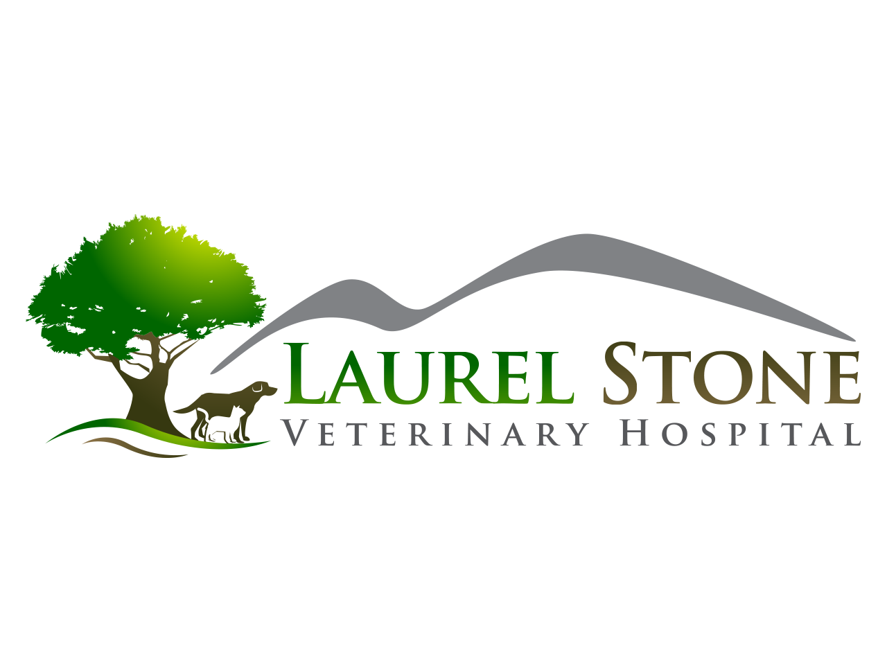 Laurel Stone Veterinary Hospital logo